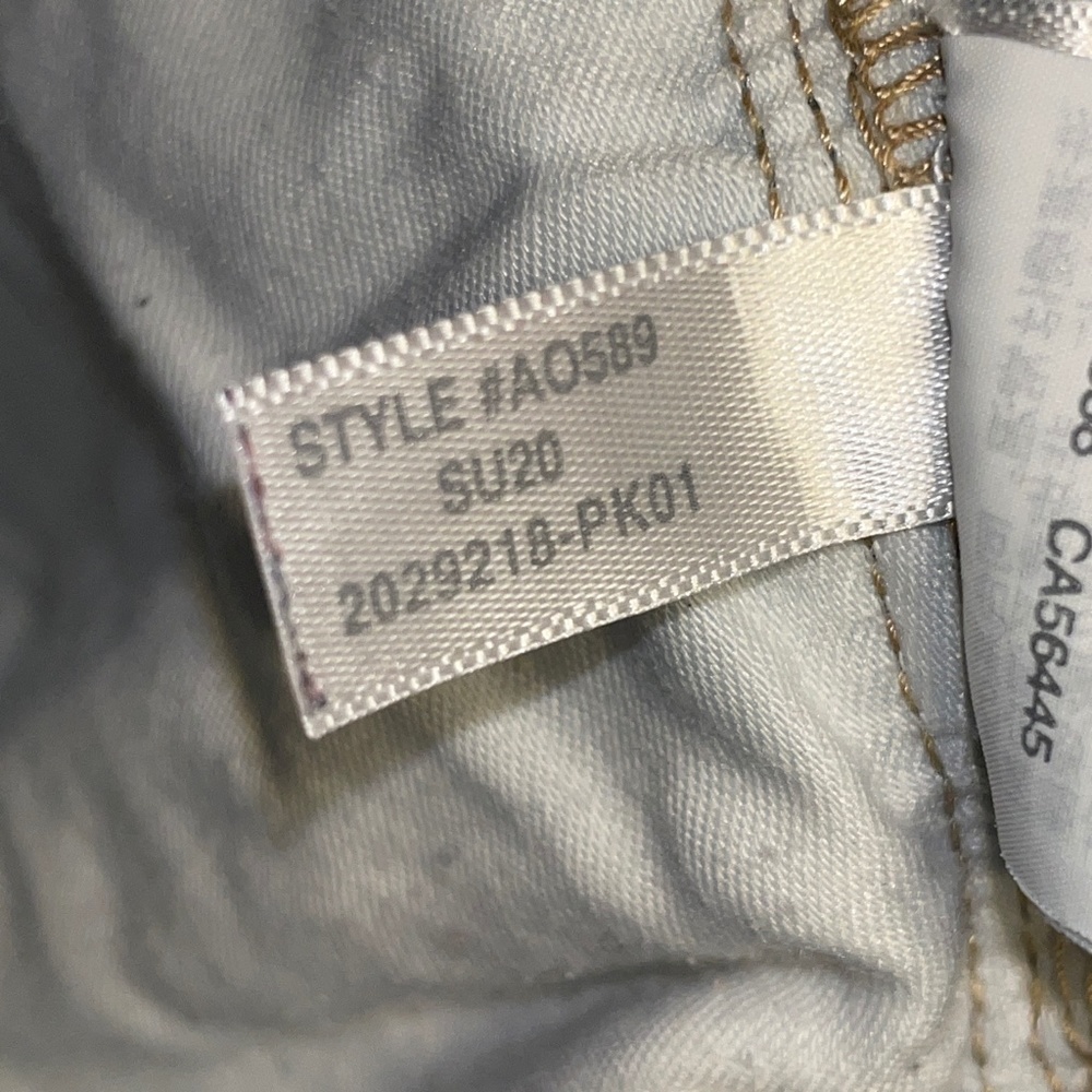 EUC J. Crew Factory High Rise Skinny Light Wash Button Fly Jeans Size 30 - Picture 7 of 10